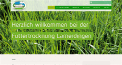 Desktop Screenshot of futtertrocknung-lamerdingen.de